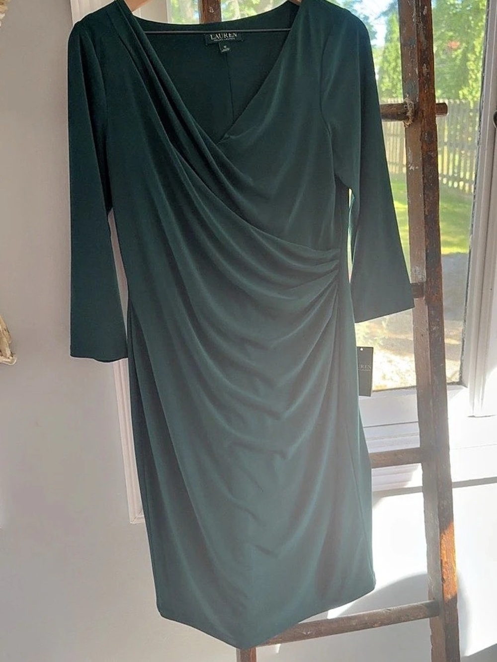 NWT Ralph Lauren Christmas Green Dress
